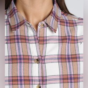 Jachs girlfriend ladies flannel shirt